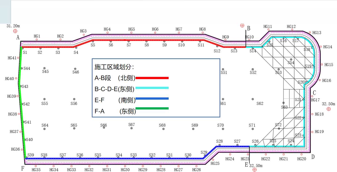 青岛市北区基坑支护设计